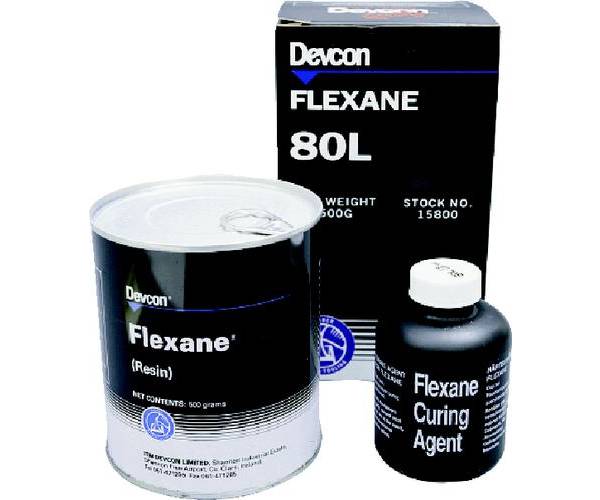 Devcon Flexane 80 Liquid, прочное (ударновязкое) резиновое соединение 