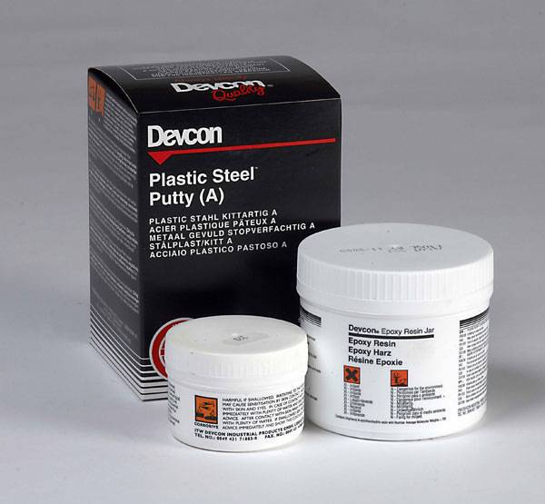 Devcon Plastic Steel Putty (A), эпоксидная мастика для обслуживания и ремонта оборудования