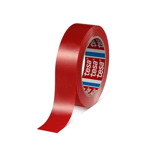 Tesa 4154, красная защитная маскирующая лента 38мм x 66м, толщиной 70 мкм