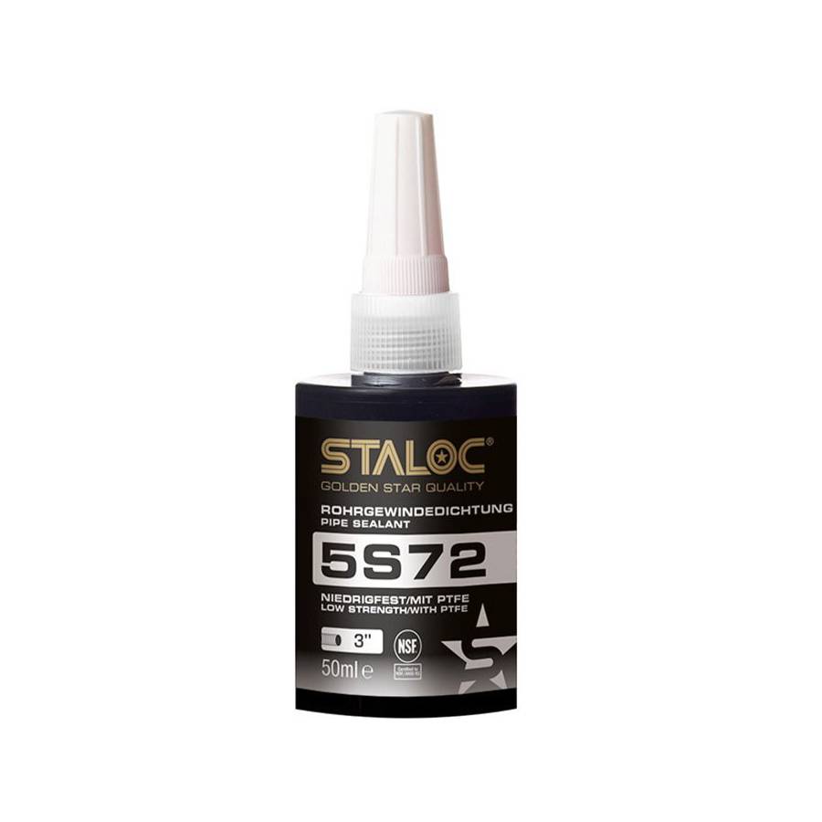 Staloc 5S72, герметик для трубной резьбы низкой прочности с допуском NSF (пищевая промышленность)