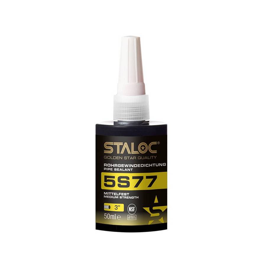 Staloc 5S77, герметик для резьбовых соединений средней прочности с допуском NSF (пищевая промышленность)
