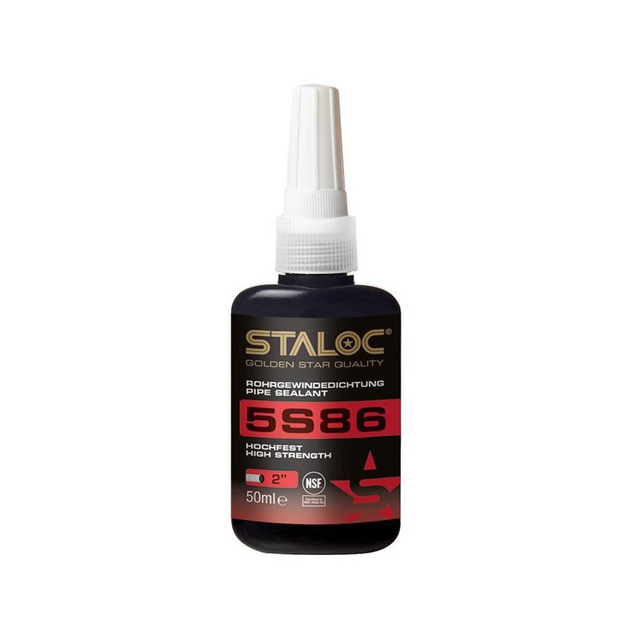 Staloc 5S86, герметик для трубной резьбы высокой прочности с допуском NSF (пищевая промышленность)