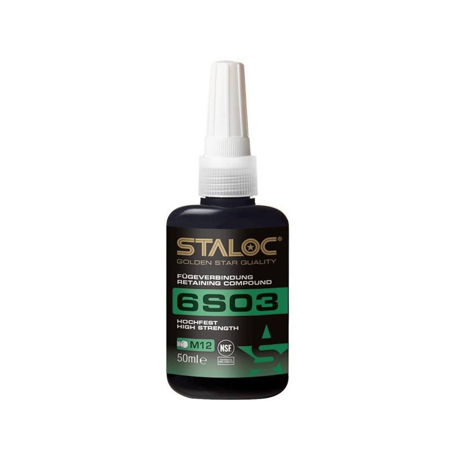 Staloc 6S03, вал-втулочный фиксатор высокой прочности с допуском NSF (пищевая промышленность)