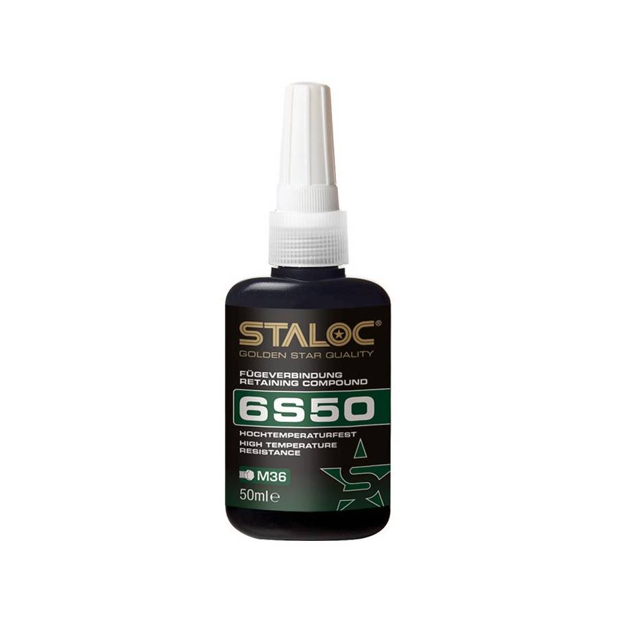 Staloc 6S50, вал-втулочный фиксатор высокой прочности, термостойкий