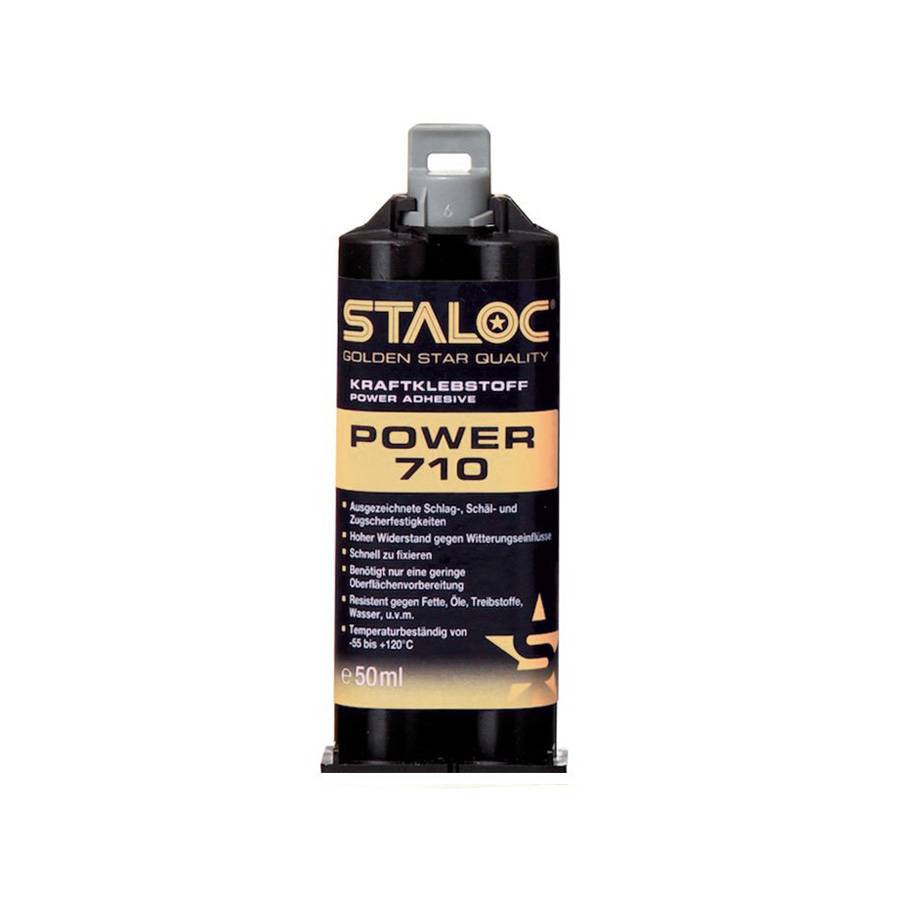 Staloc Power 710, медленный акриловый клей для металлов и пластиков