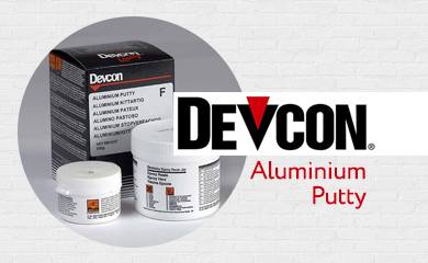 Devcon aluminium putty, эпоксидная износостойкая шпатлевка с алюминиевым наполнителем