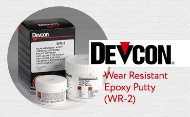 Devcon Wear Resistant Epoxy Putty (WR-2) — керамонаполненный двухкомпонентный ремонтный состав