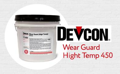 Devcon Wear Guard High Temp 450, высоковязкий износостойкий эпоксидный компаунд для ремонт высокотемпературного оборудования
